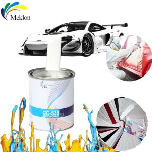China Smooth Glossy White Auto Paint , Durable Acrylic Automotive Spray Paint factory