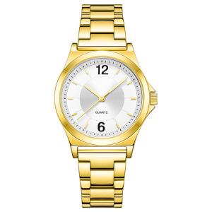 China Fashion Japanese Movement Women's Watch Waterproof Stainless Steel Strap factory