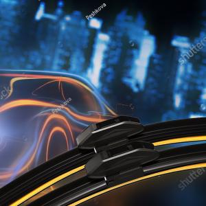 China Car Cleaning Routine Boneless Car Wiper 14 Inches Silicone Material Easy Installation factory