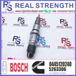 China GAMEN High Quality Diesel Fuel Injector Common Rail Injector Assembly 5263306 0445120240 for Commins QSL9 factory