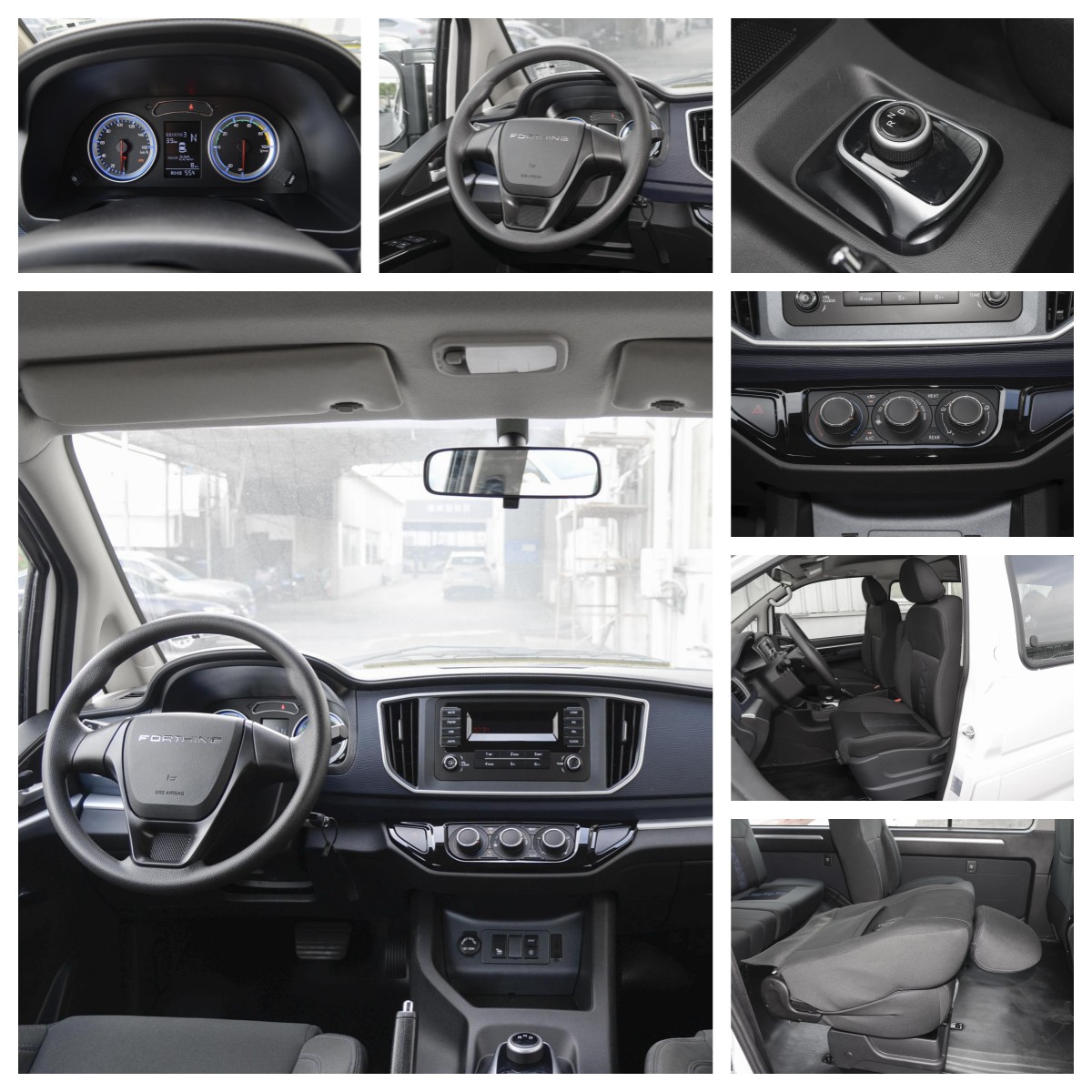 Total Motor Torque N.m 100-200Nm Dongfeng EV M5 MPV 7/9 Seats Fashion Modern Electric Car