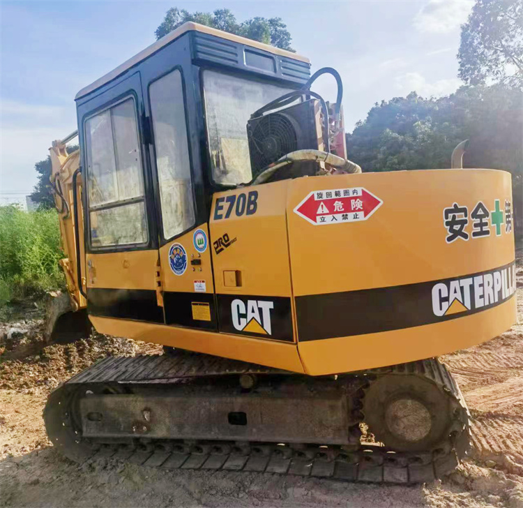 2021 Japan Crawler Cat E70B Used Excavator Machine with Original Hydraulic Cylinder