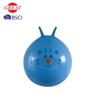 China Colorful Decal Kids Hop Ball For 3 Year Old Air Pump Offered 85cm Diameter factory