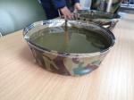 Collapsible TPU Fabric Military Water Storage Basin Customized Size