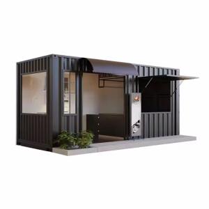 China Stylish Coffee Shop Modified Shipping Container Innovative Space Personalization factory
