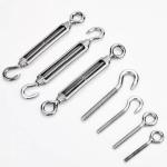 ZINC PLATED Stainless Steel Turnbuckles DIN1480 with Open Body