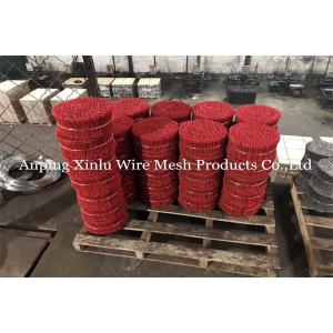 Double Loop Tie Wire - Red - 500pcs per Bundle, Galvanized Loop Tie Wire For