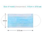3-ply personal care disposable face masks non woven face mask with design