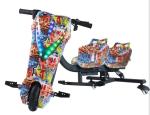 Factory swing happy car electric drift trike 3 wheels 250W electric drifting
