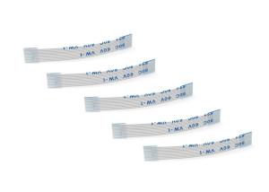 China 0.086 mm Insulation 1000mm 0.5mm 10p FFC FPC Cable factory