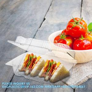 The Bakers Pantry Cake Roll Container Hinged Lid Disposable 9"X 5 Loaf Deep