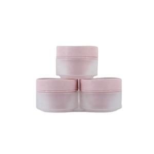 Recyclable Acrylic Plastic 50ml Face Cream Jars Screen Printing
