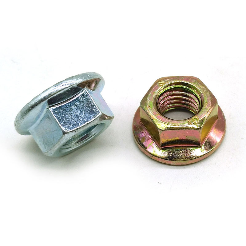 China Zinc Plated Din6923 Flange Nut factory