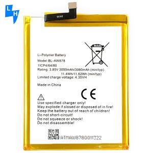 China Lasting Mobile Phone Battery BL-AW878 for Infinix X5010 Coding AW878 and 3060mAh factory