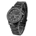 OEM Jewelry alloy quartz movement watch , 3 ATM waterproof mens fashion watches