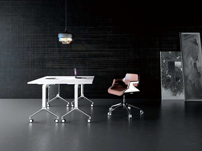 Contemporary Rolling Stackable Meeting Chairs For Training