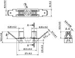 15 Amp 5.2x20mm PCB Mount Fuse Holder 250V Bakelite With Faston Terminal