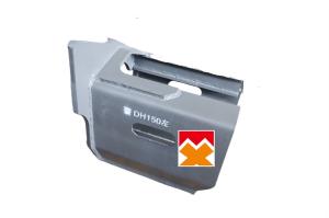China DH150 DAEWOO Mini Digger Undercarriage Parts Front Idler Front Fork factory