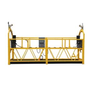 China Steel ZLP630 modular suspended platform for building painting factory