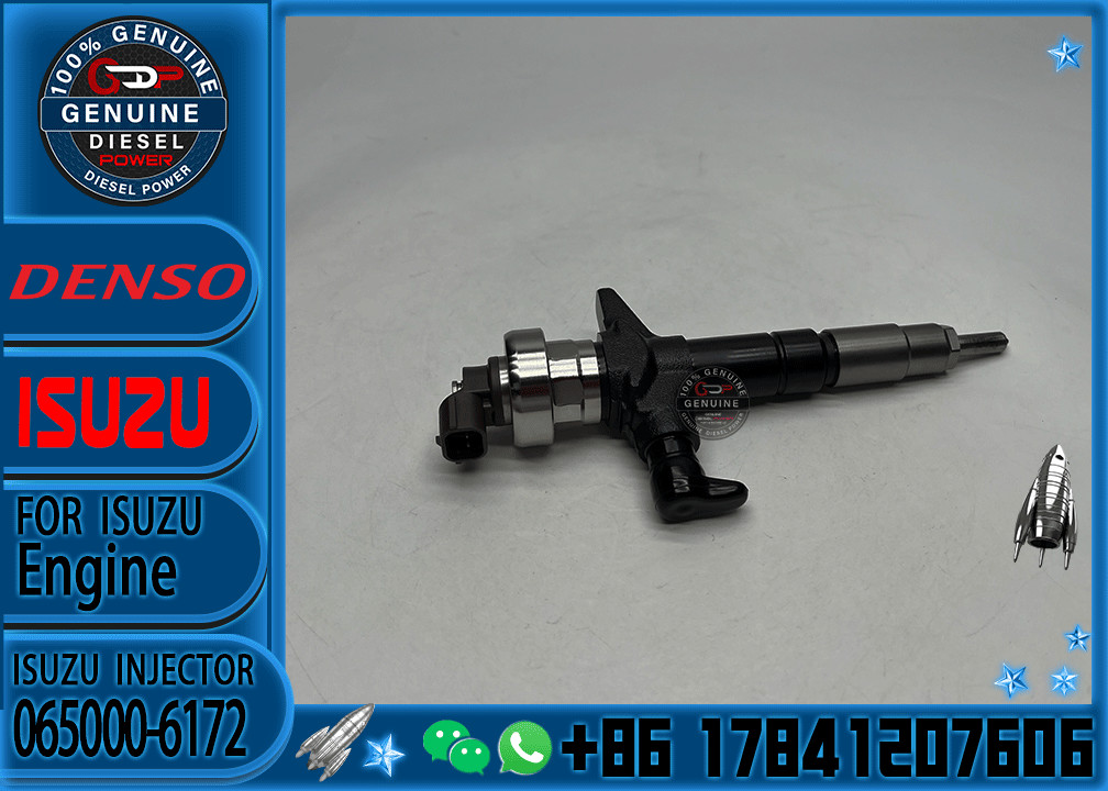 Fuel Injector 095000-6170 065000-6172 095000-6173 Compatible With ISUZU 4JK1-TC Diesel Engine