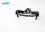 Black High Precision CNC Auto Parts , Carbon Fiber CNC Machine Automotive Parts