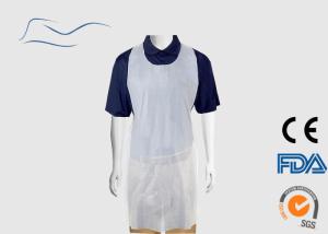 China PE Waterproof Cooking Apron , Eco Friendly Plastic Waterproof Aprons factory