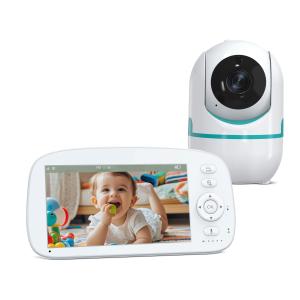 HD Baby Monitor with 1280x720P Resolution Temperature Monitoring and Lullabies