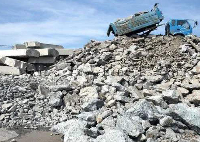 100TPH 500TPH Construction And Demolition Waste Sorting Plant