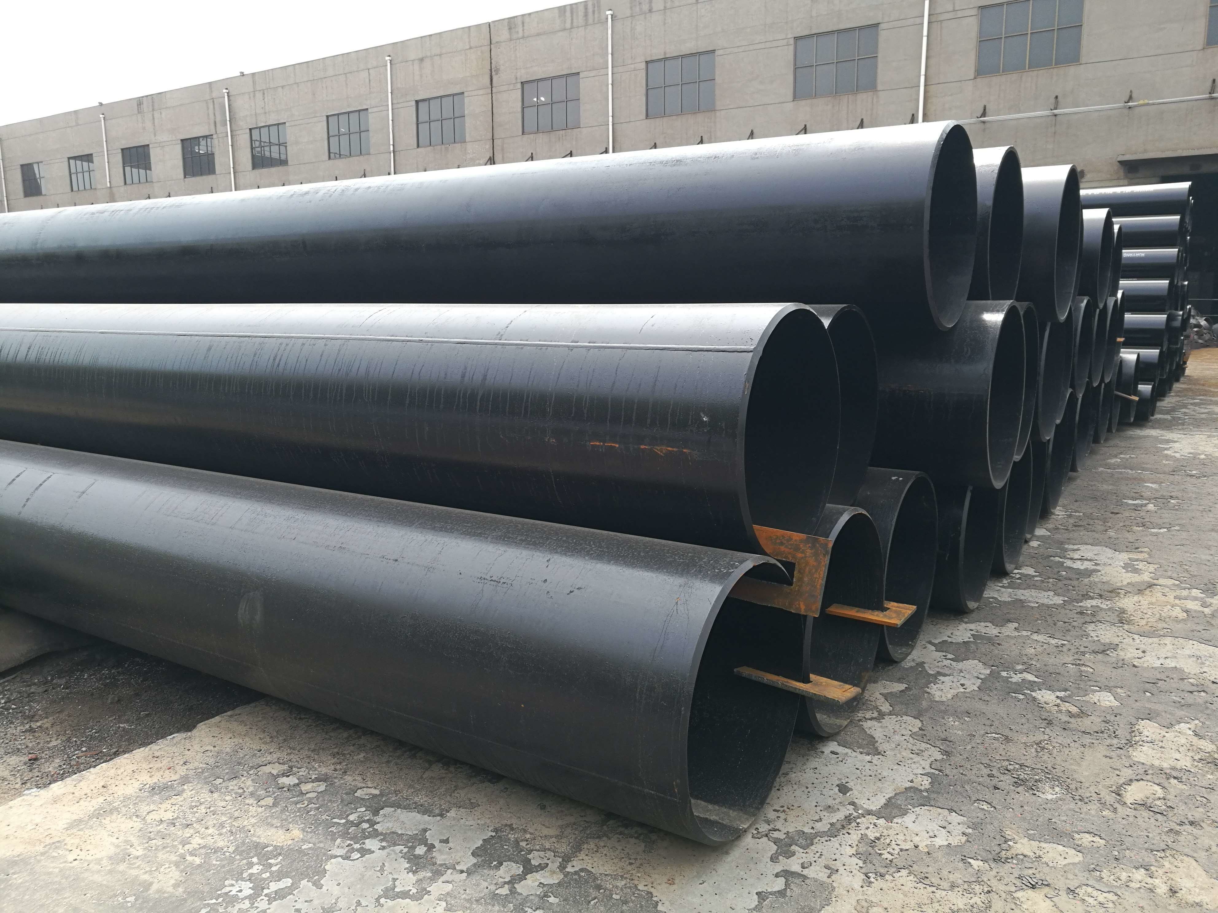Construction Field API 5L X80M JIS G3452 Saw Steel Pipe