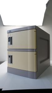 China Corrosion Resistant Locker Room Lockers / Coin Collect Lockers 10 Comparts 1 Column factory