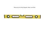 Measuring Tool Alloy Magnetic Water Level Ruler
