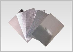China 68gsm Wet Strength Silver Vacuum Metallized Paper For Printing factory