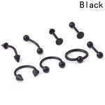 16G Titanium Anodized Stainless Steel Body Jewelry Helix Piercing Ear Eyebrow