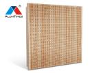 Corridor Vented Commercial Acoustic Ceiling Tiles Panels Perforated Dustproof