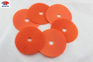 China Magic self adhesive Colorful Sew On hook and loop dots Eco friendly , logo printed factory