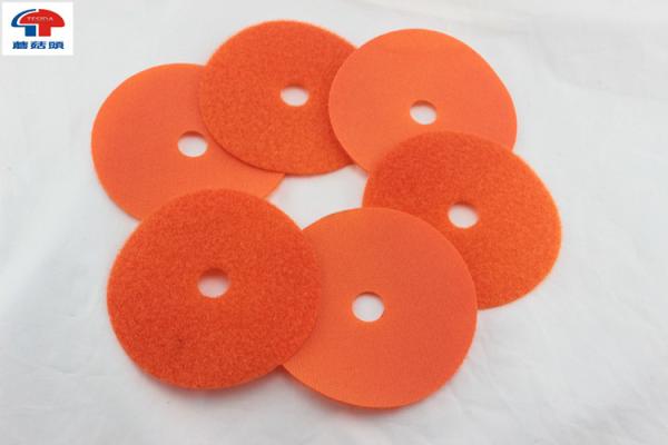 Magic self adhesive Colorful Sew On hook and loop dots Eco friendly , logo