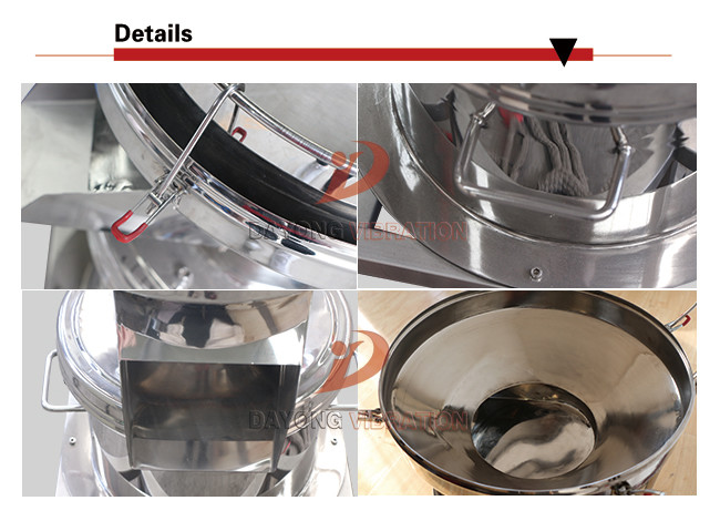 High Performance Vibro Sifter Machine Plastic Particle 450 Round Type