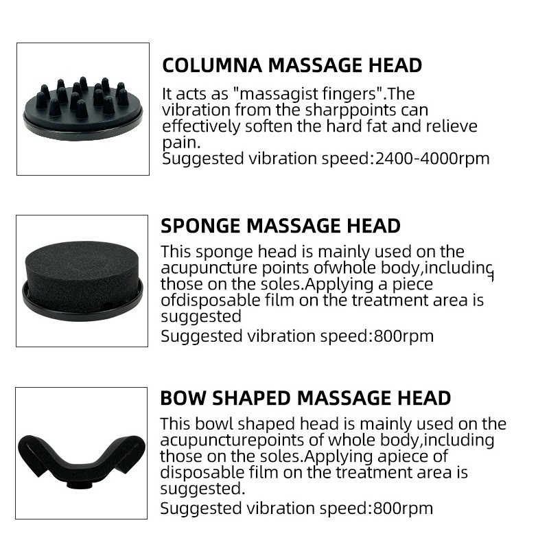 5 Heads Muscle Stimulator Machine 8G High Frequency Vibration Massage G8 Body Slimming Beauty Machine