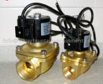Musical Fountain Electromagnetic Solenoid Valve , Brass Water Solenoid Valve
