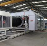 HDPE Double Wall Corrugated Drainage Pipe Equipment For 200-1000mm Pipes