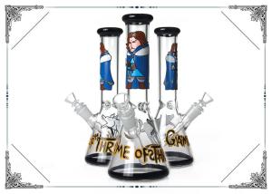 China New Design Game of Thrones Art Bong With Ice Catcher Hookah Pipes Wholesales factory