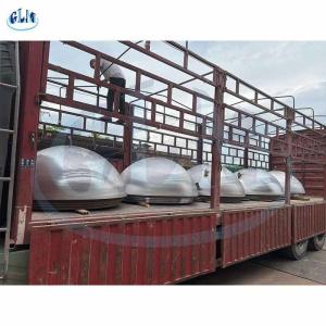 China 304/304L Stainless Steel Hemispherical Head With Diameter 3500mm Head factory