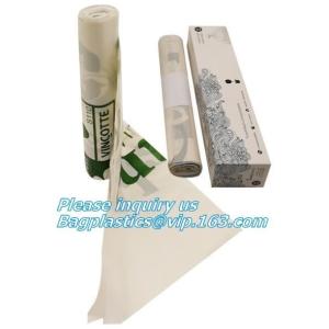 100% Biodegradable and compostable plastic kitchen garbage bag, compost kitchen