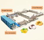 High Productivity Potato Chips Production Line Automatic French Fries Making