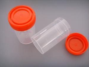 China PP Plastic Disposable Urine Sample Container , Urine Specimen Containers For Collection factory