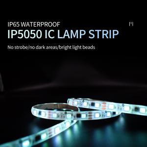 China Glue Dropping IP65 Led Strip Rgb Smd 5050 External WS2811 Running Water 5050RGB60 factory