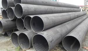 China Ss 304 Stainless Steel Welded Tube Astm A554 Lsaw Steel Pipe For Gas Water Project factory