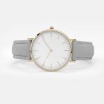 41mm 5ATM Miyota GL20 Quartz Womens Leather Strap Watches