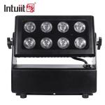 DMX512 8x10w RGBW 4in1 IP65 Waterproof DJ Wedding Stage City Wall Washer Outdoor