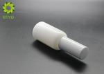 Opal Cosmetic Glass Bottles With White Aluminum Spray For Essential Oil